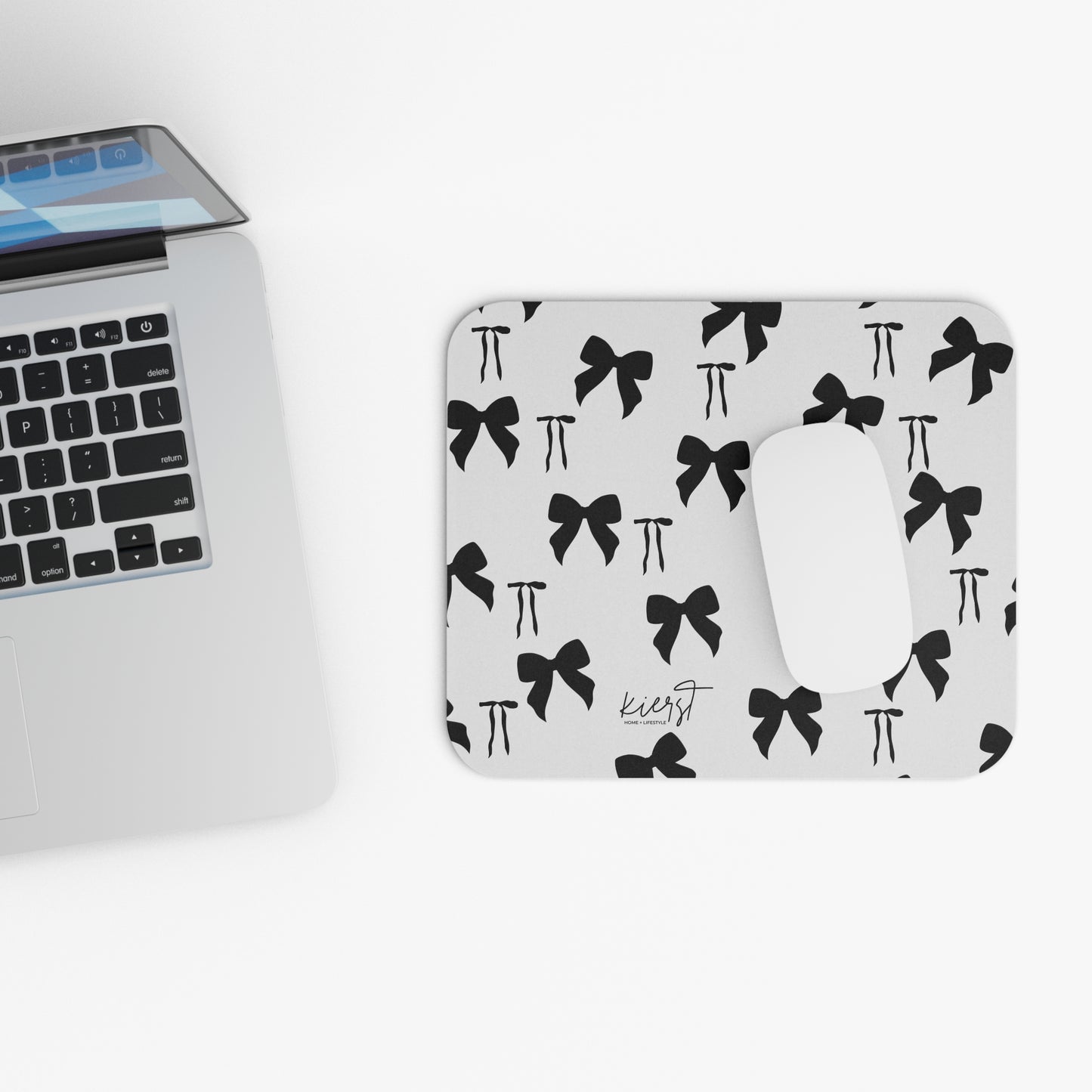 Noir Bows Mouse Pad