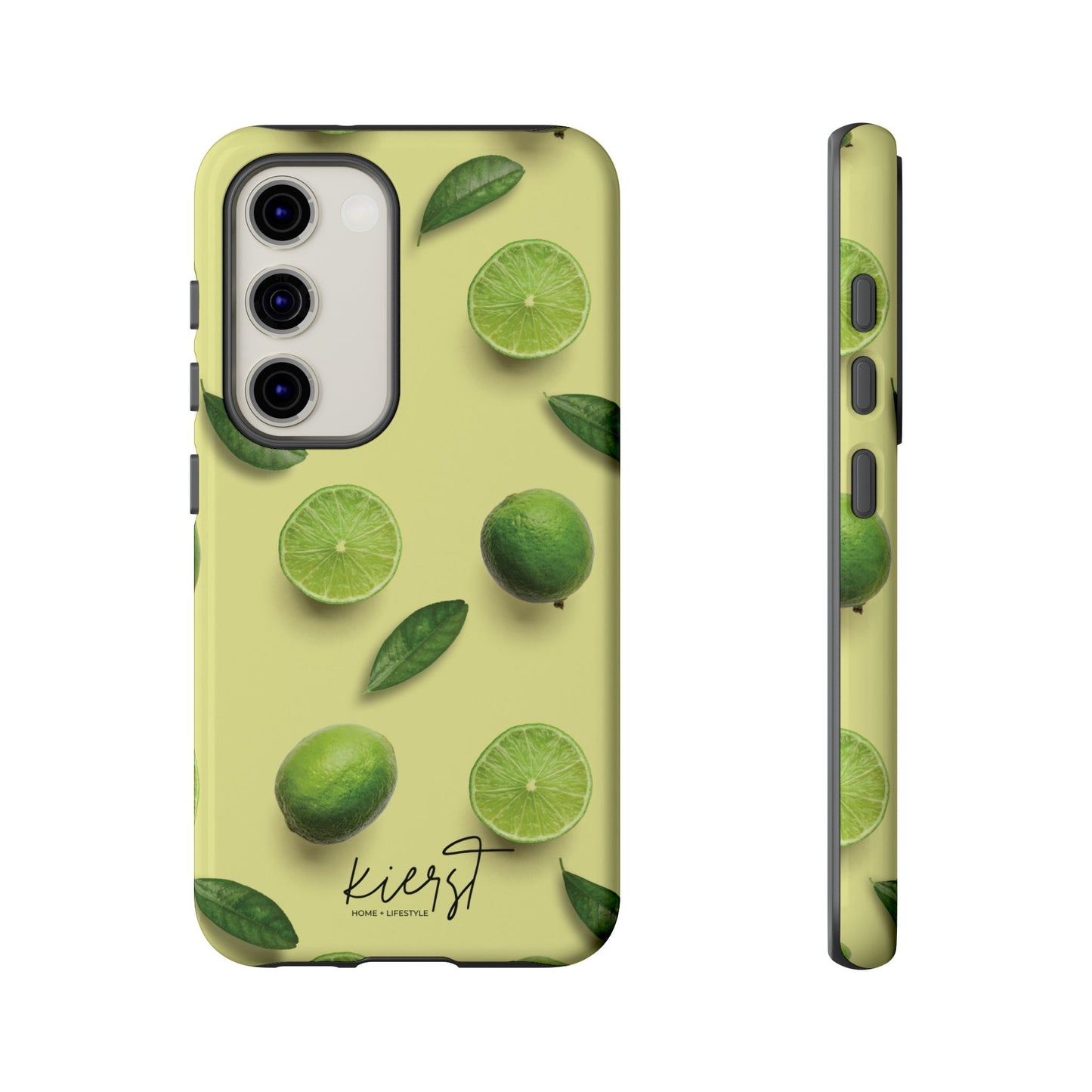 Limes Samsung Galaxy Phone Case | A Zesty Pop of Citrus and Style