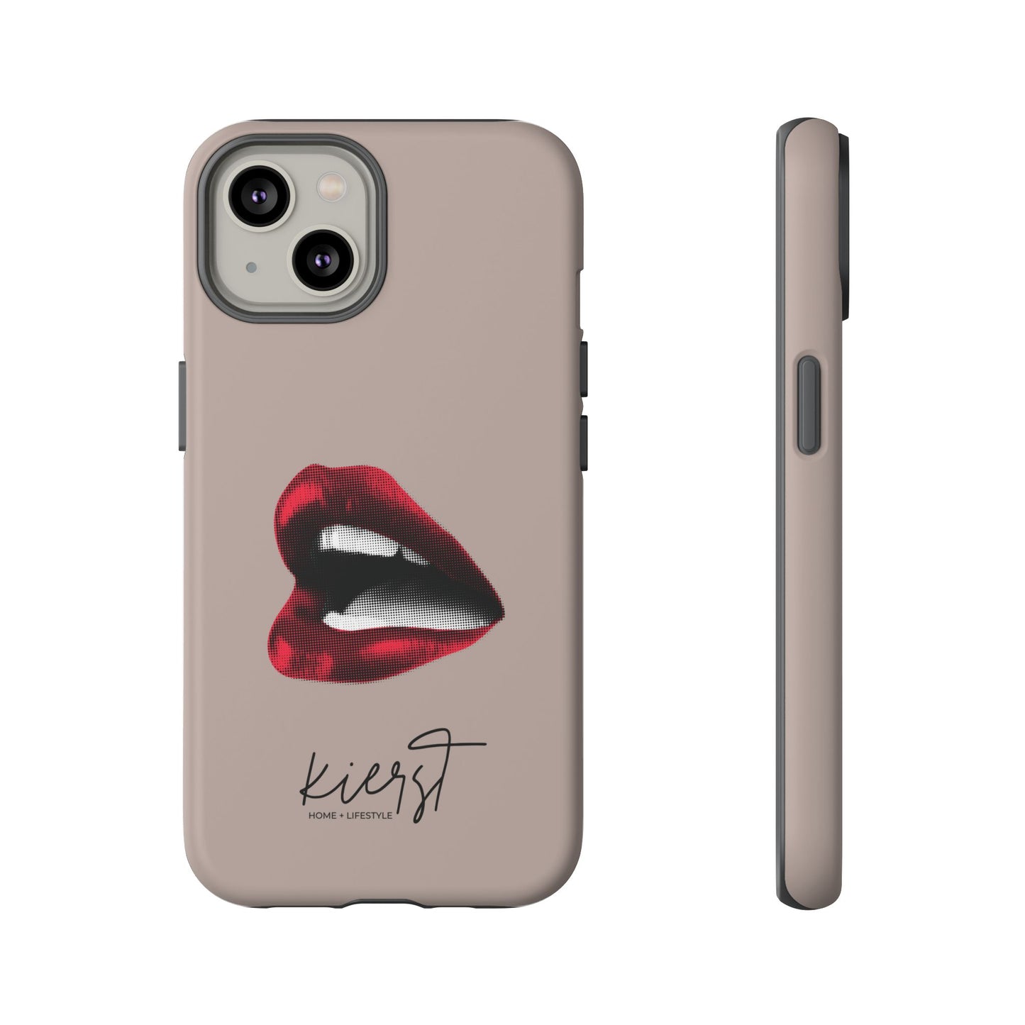 Retro Red Lips iPhone Case | Pop Art Meets Polished