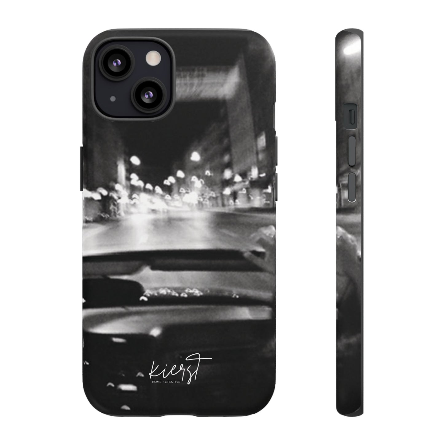Faded Summer Nights iPhone Case | A Cinematic Blur of City Lights and Nostalgia