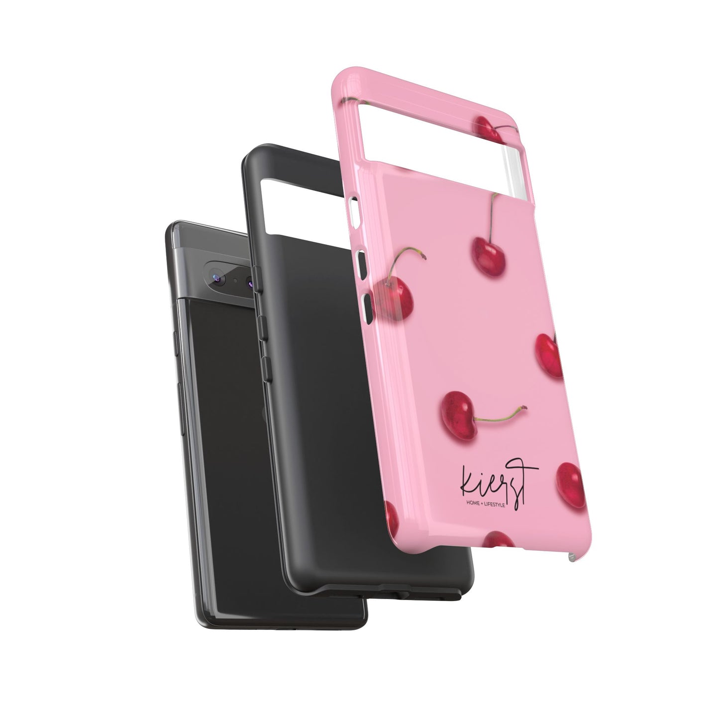 Cherries Google Pixel Case | Sweet Meets Bold in The Perfect Pop of Pink