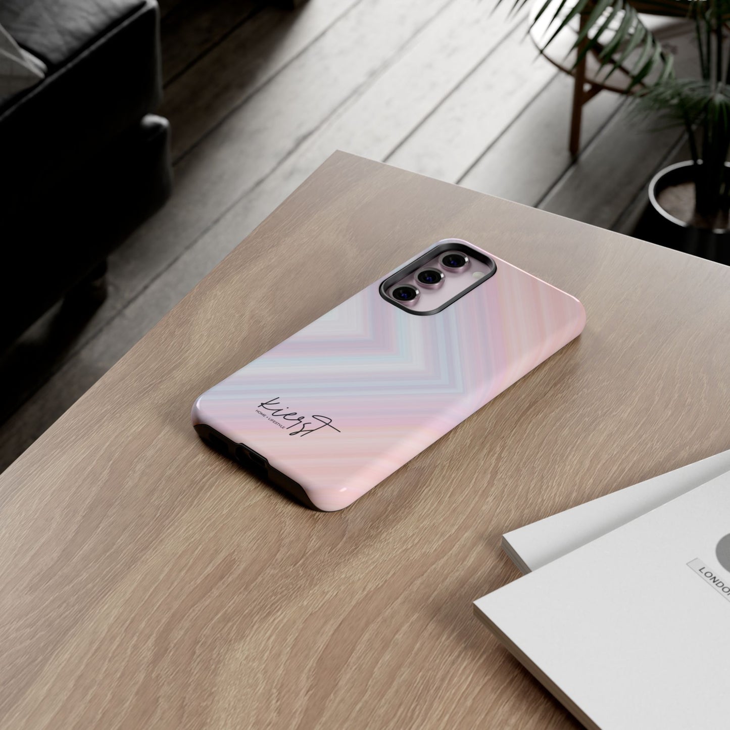 Pastel Arrows Samsung Galaxy Phone Case | Soft Geometry, Subtle Glow