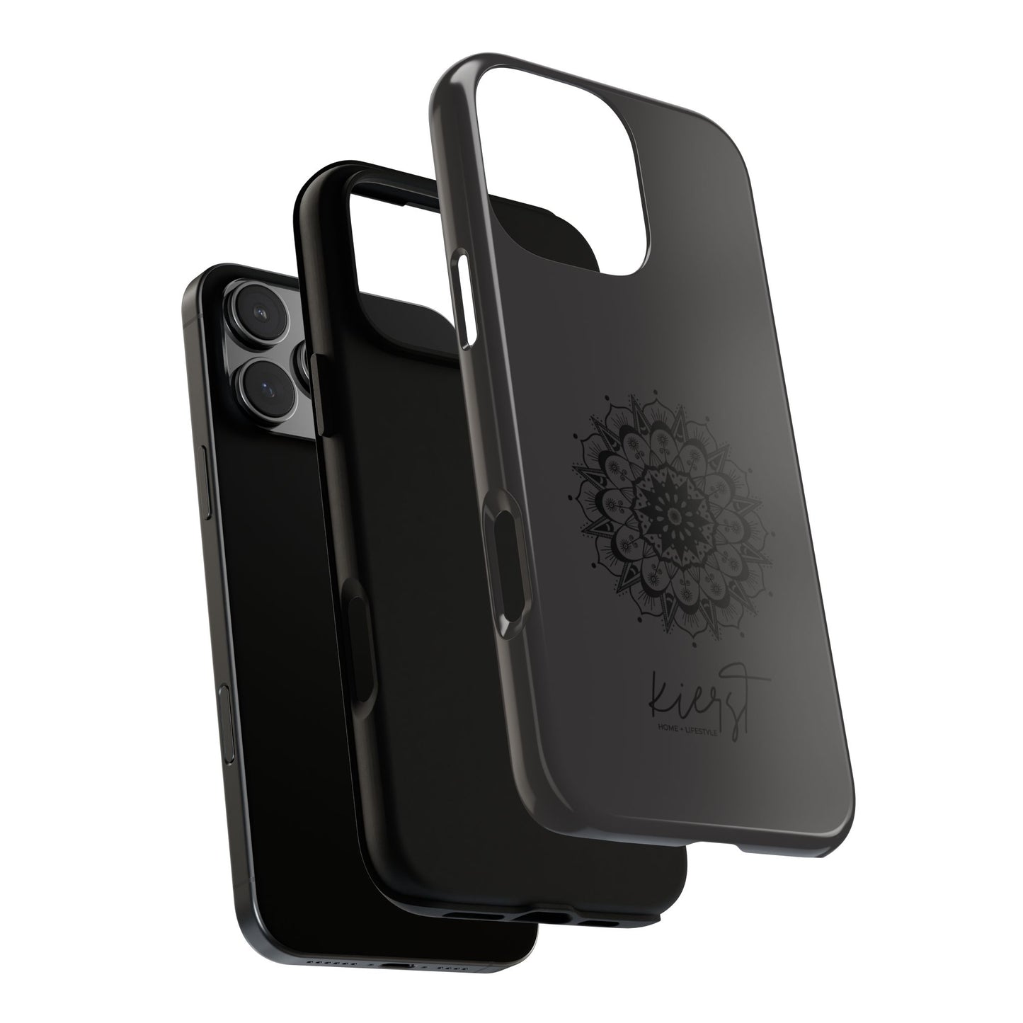 Black Mandala iPhone Case | Refined Calm in Every Curve