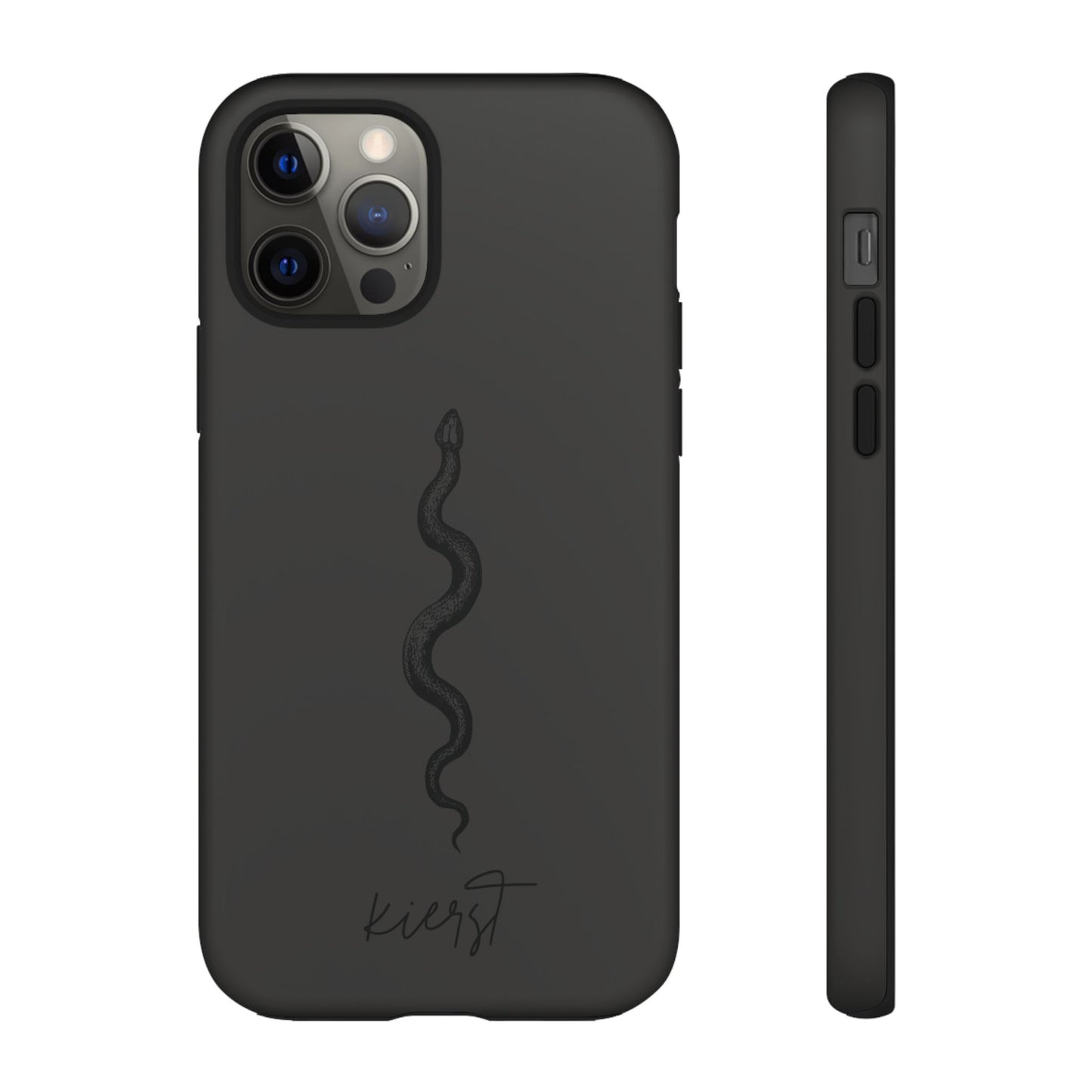 Long Black Snake iPhone Case | Subtle Edge, Quiet Power
