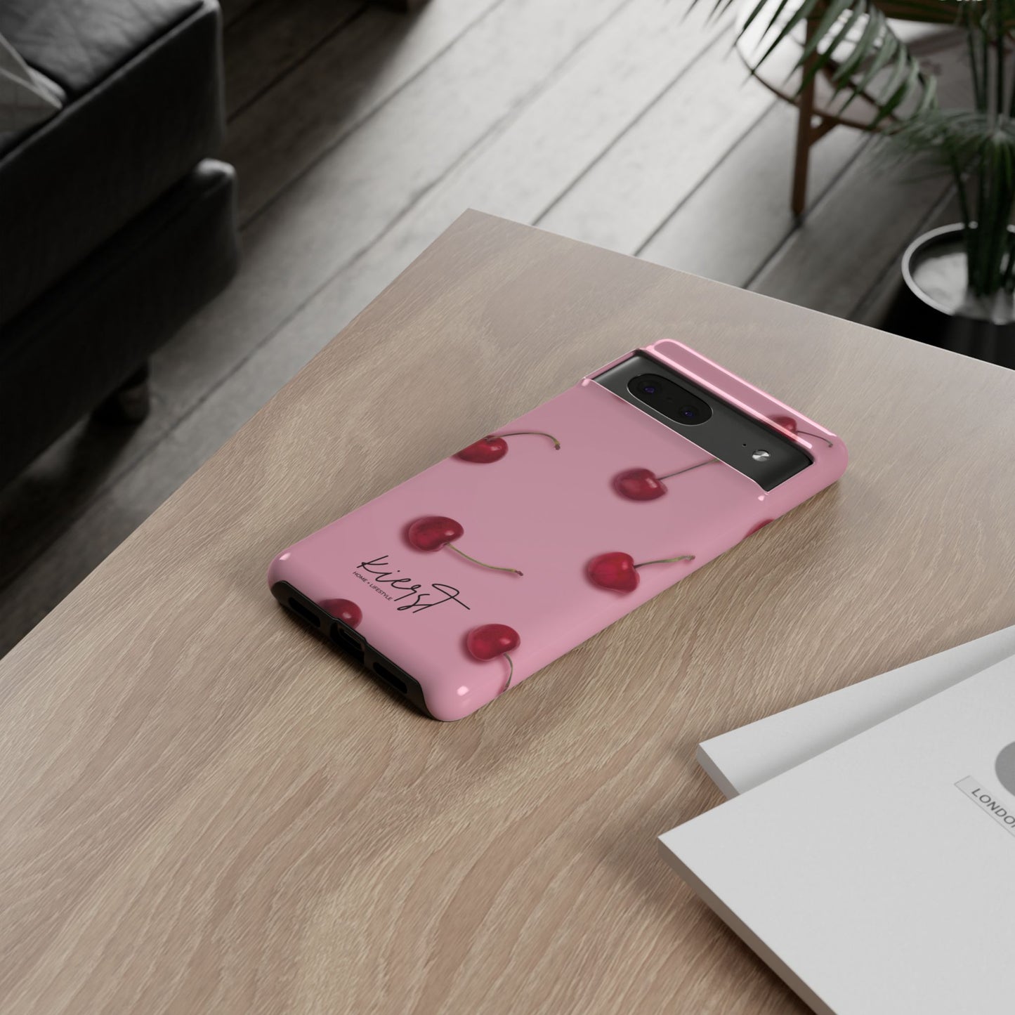 Cherries Google Pixel Case | Sweet Meets Bold in The Perfect Pop of Pink