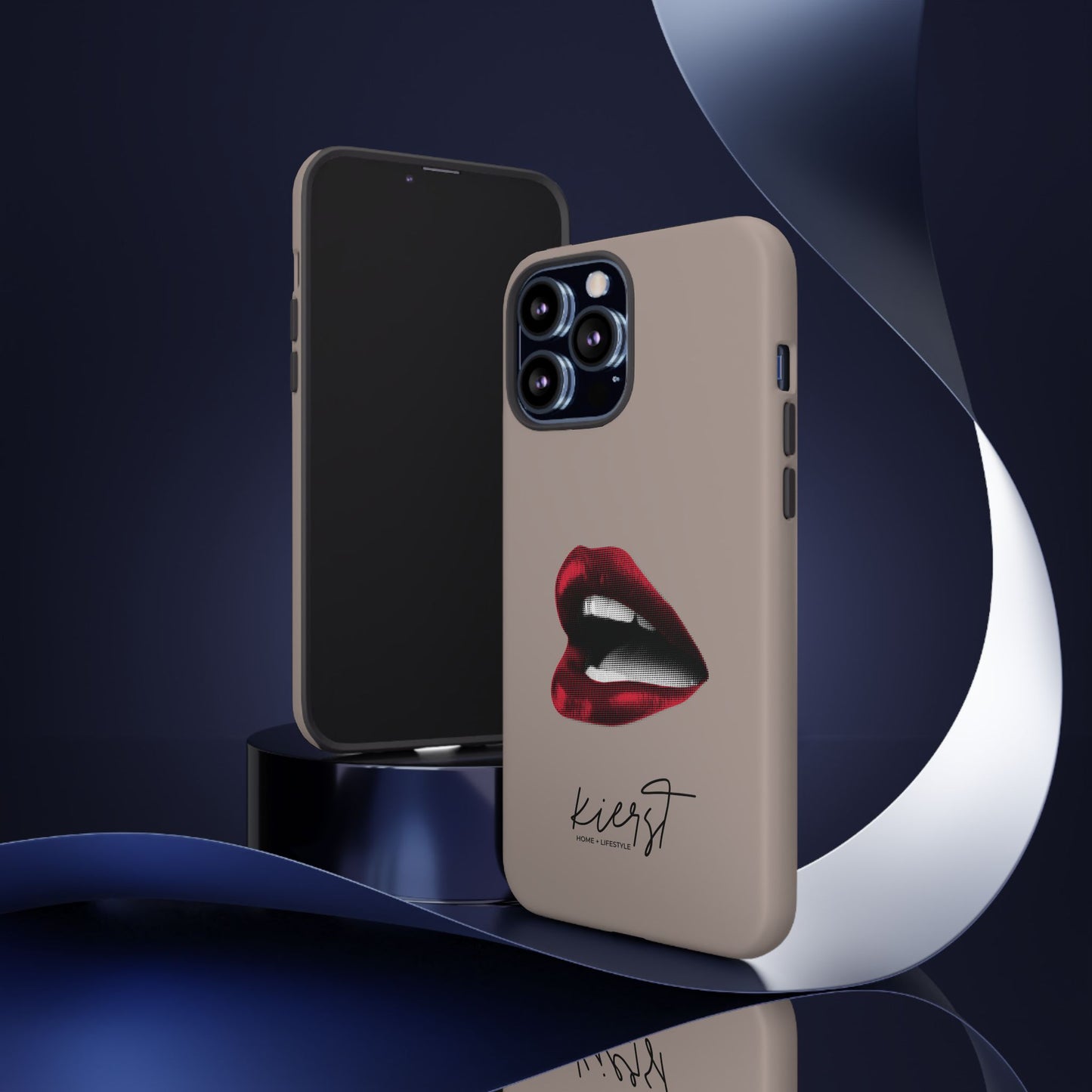 Retro Red Lips iPhone Case | Pop Art Meets Polished