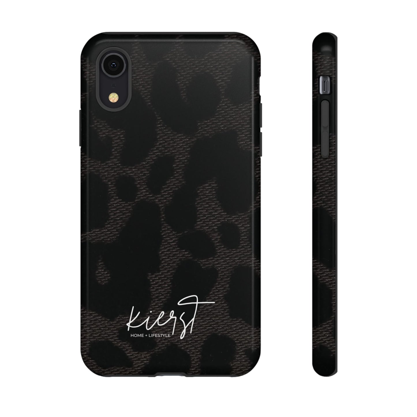 Black Leopard iPhone Case