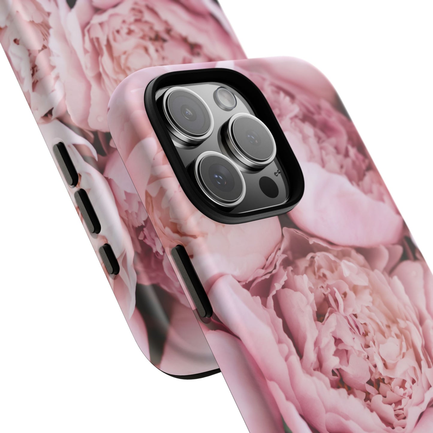 Pink Peonies iPhone Case | Soft Florals Meet Luxe Protection