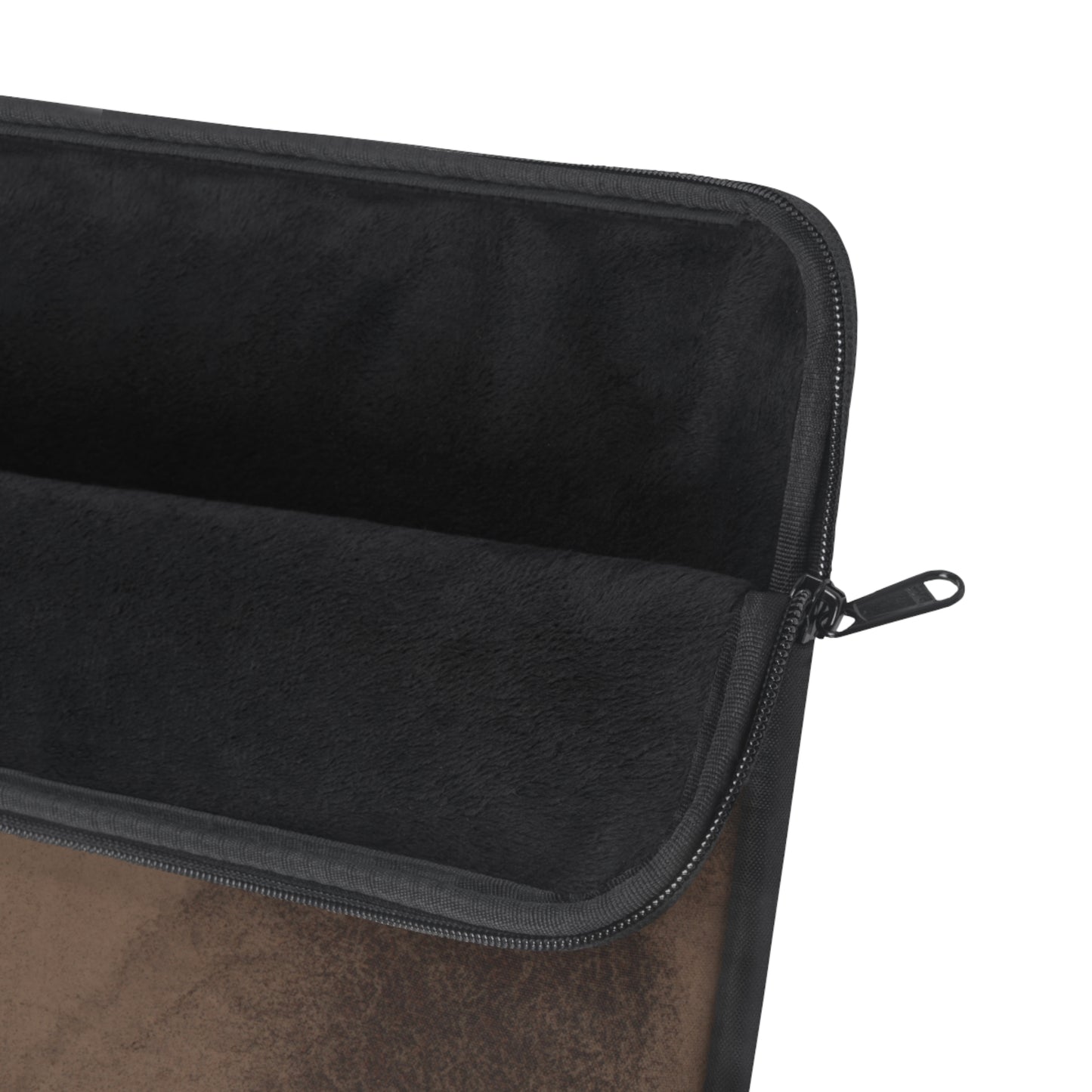 Brown Abstract Laptop Sleeve