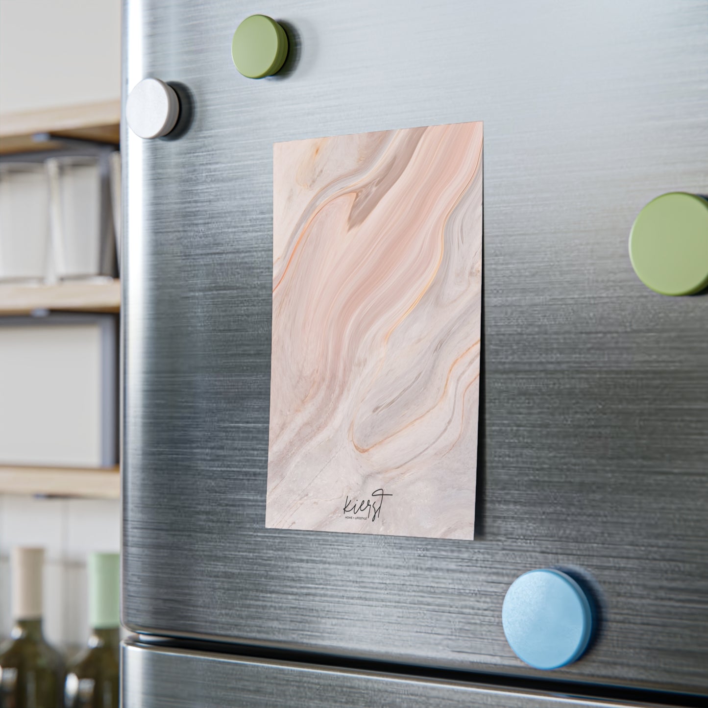 Blush Swirl Marble Post-it® Note Pad | Soft Pink Marble-Inspired Sticky Notes for Chic Desks