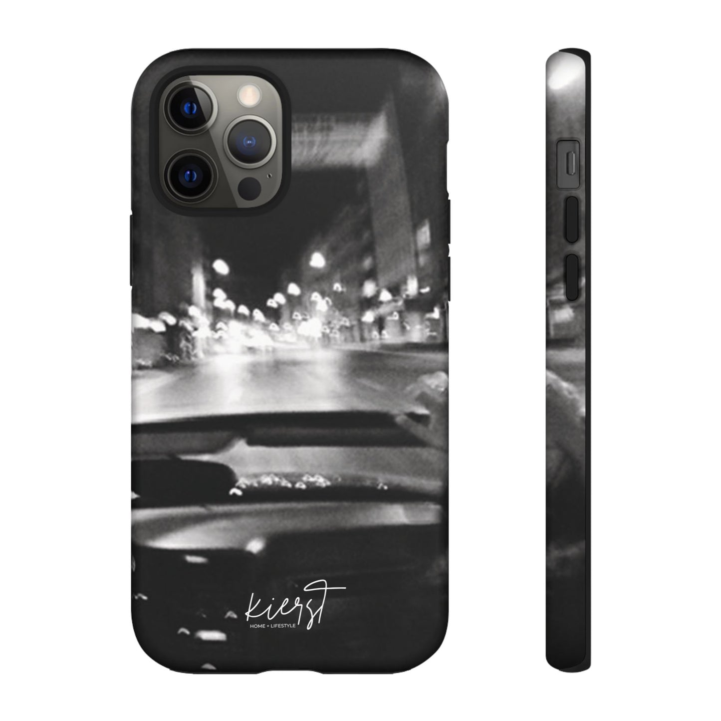 Faded Summer Nights iPhone Case | A Cinematic Blur of City Lights and Nostalgia