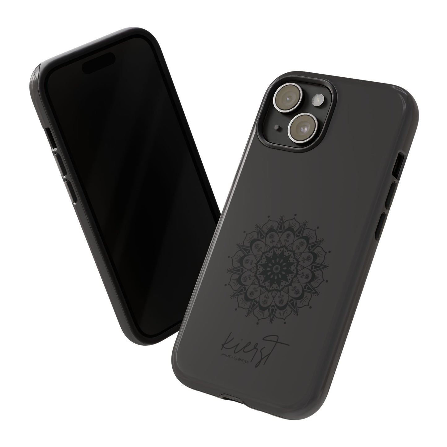 Black Mandala iPhone Case | Refined Calm in Every Curve