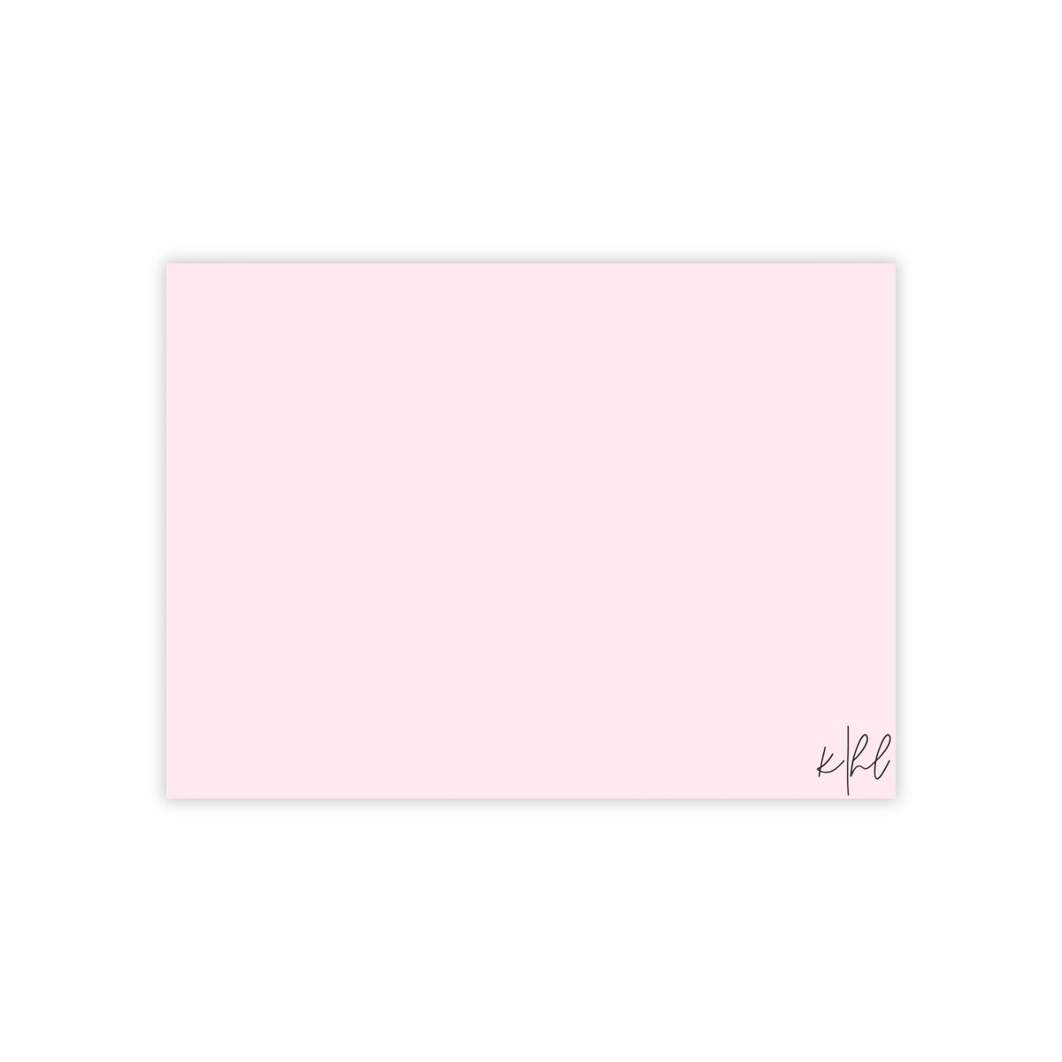 kierst Signature Pink Post-it® Note Pad