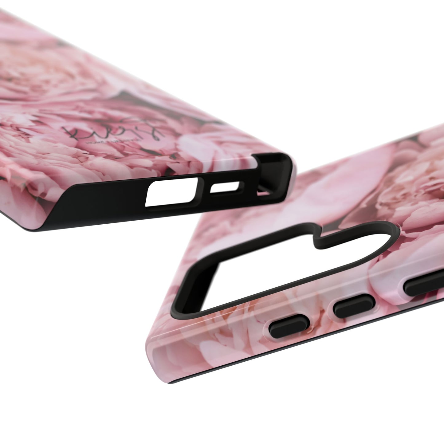 Pink Peonies Samsung Galaxy Case | A Floral Moment Lasts Longer Than Fresh Stems