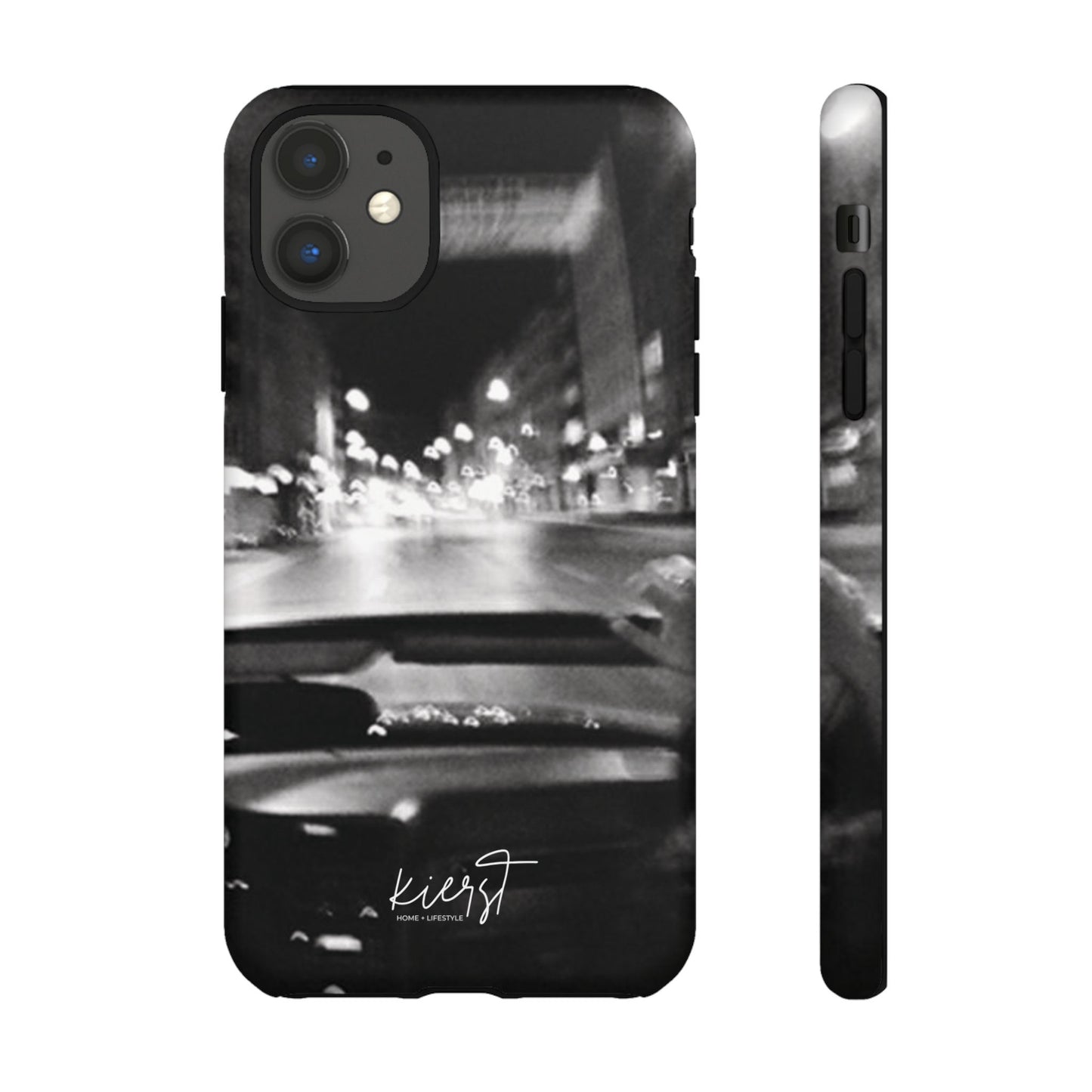 Faded Summer Nights iPhone Case | A Cinematic Blur of City Lights and Nostalgia