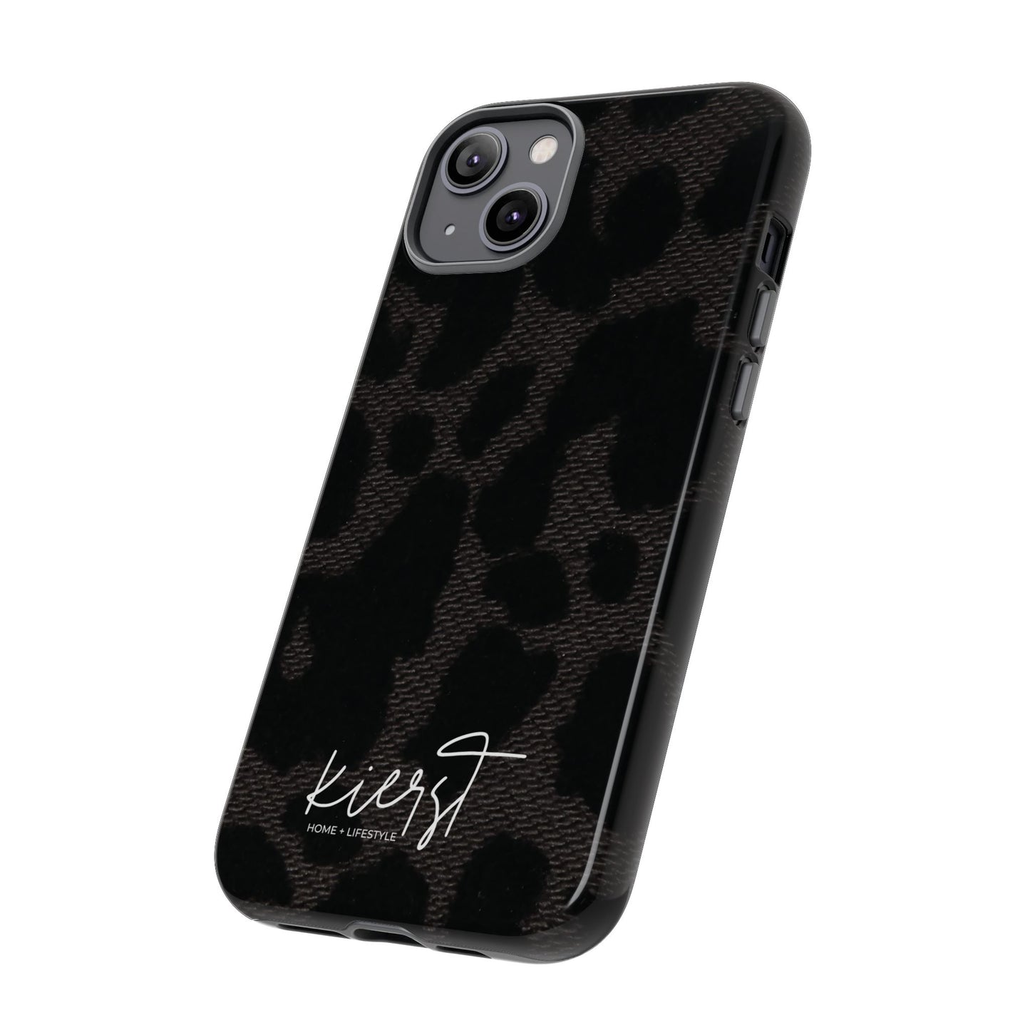 Black Leopard iPhone Case