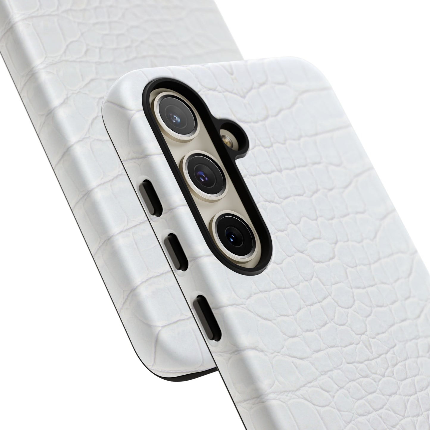 White Alligator Samsung Galaxy Case | Classic Texture Meets Modern Edge