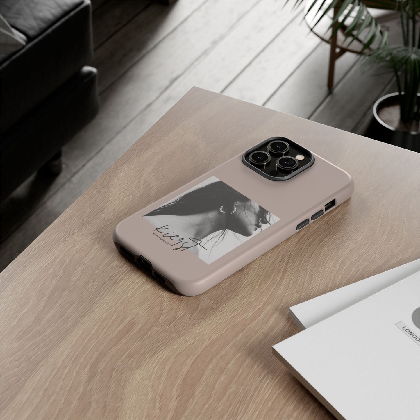 Monochrome Muse iPhone Case | Elevated Edge, Effortless Cool