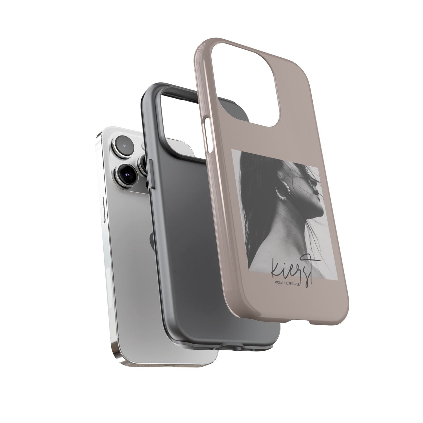 Monochrome Muse iPhone Case | Elevated Edge, Effortless Cool