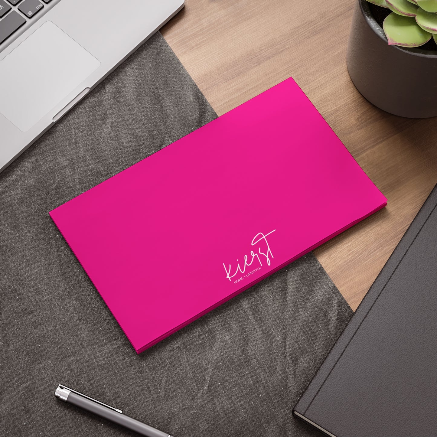 kierst Signature Hot Pink Post-it® Note Pad | Vibrant Sticky Notes for Bold Desks