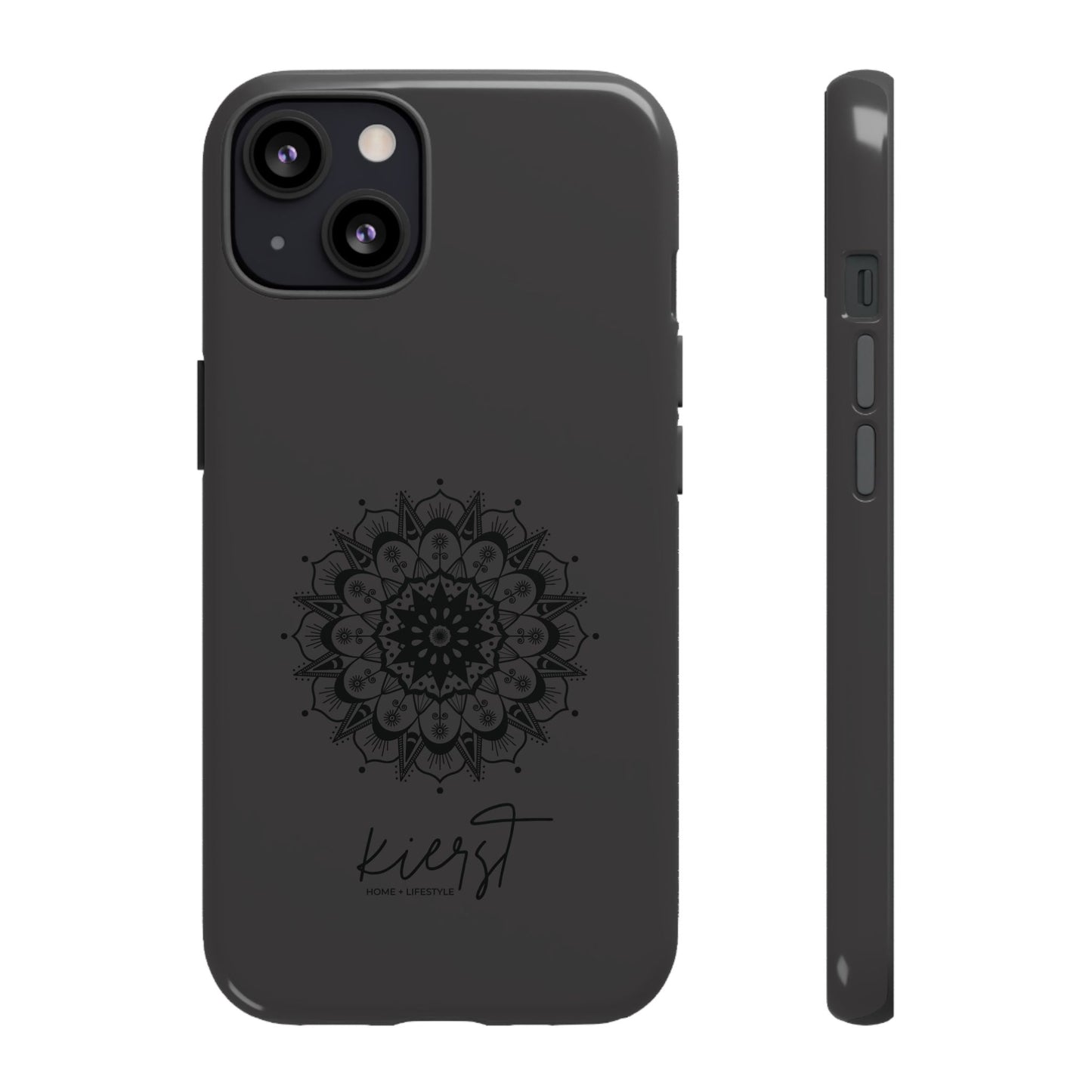 Black Mandala iPhone Case | Refined Calm in Every Curve