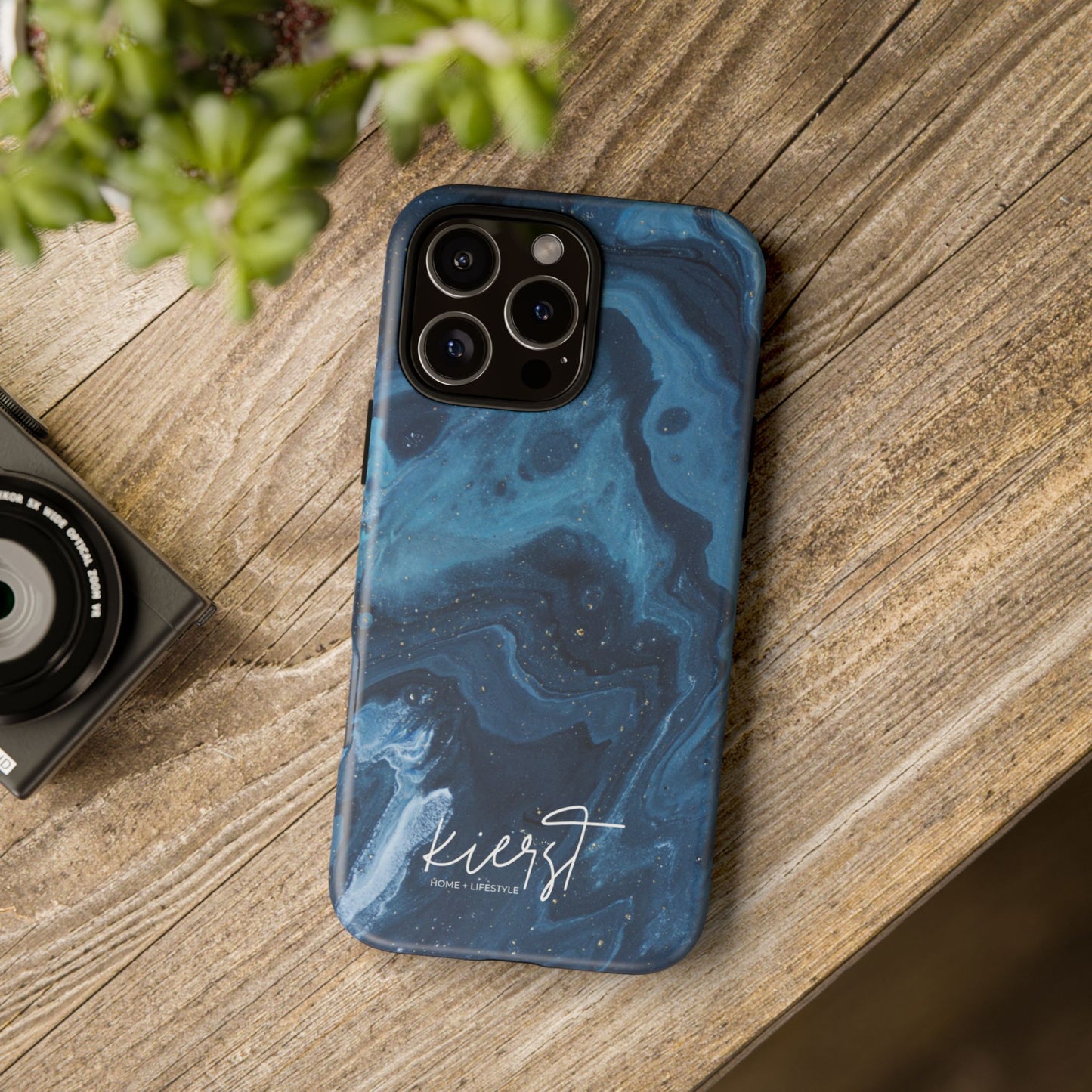 Blue Marble iPhone Case | Bold, Rich, & Unapologetically Refined