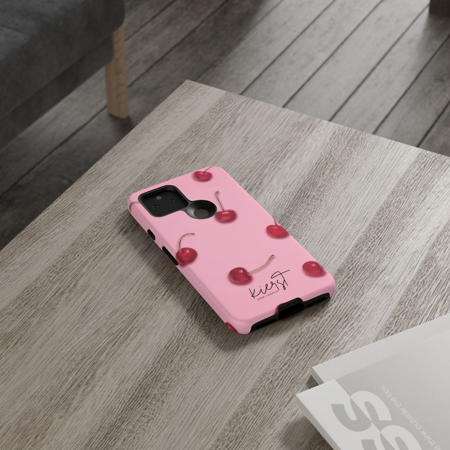 Cherries Google Pixel Case | Sweet Meets Bold in The Perfect Pop of Pink
