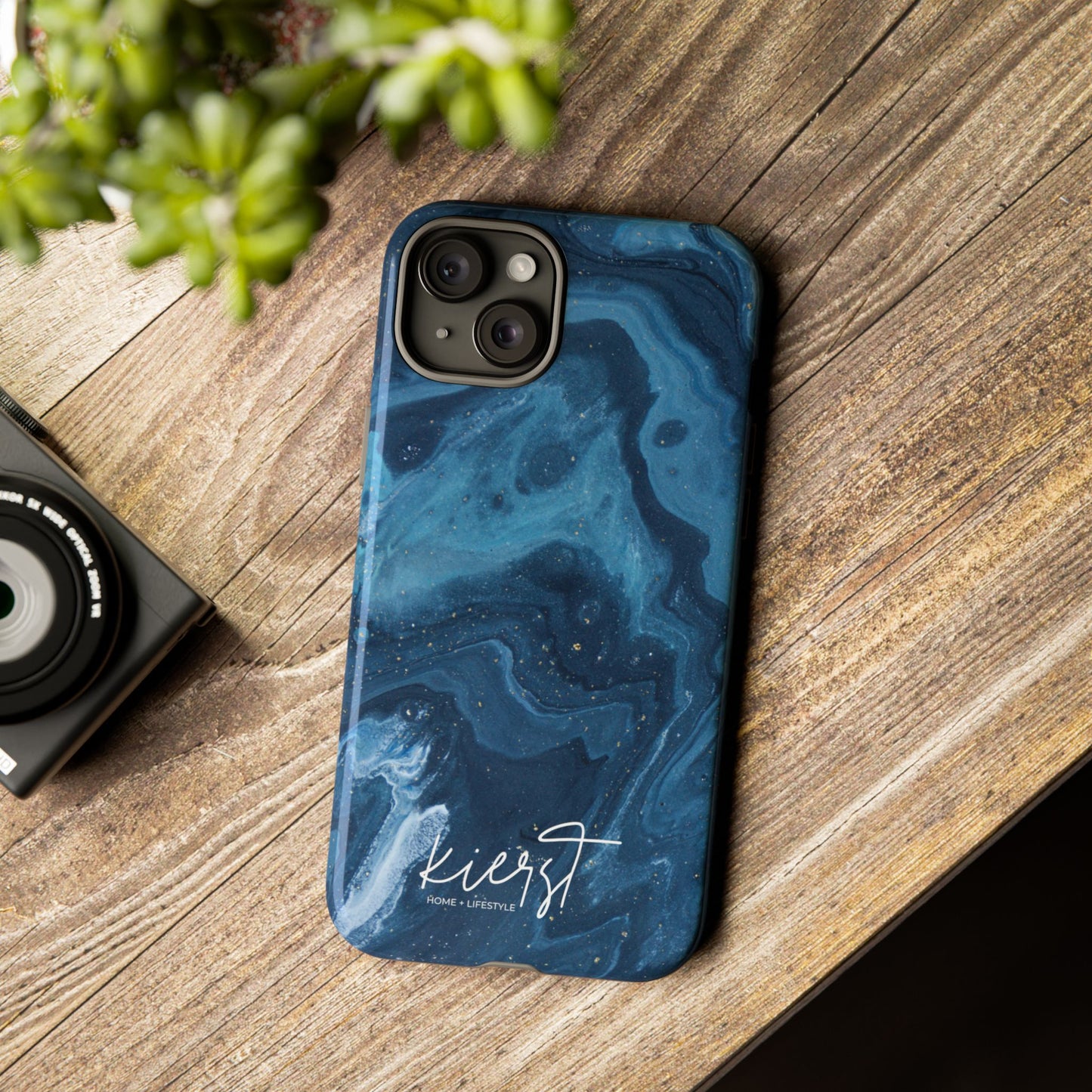 Blue Marble iPhone Case | Bold, Rich, & Unapologetically Refined
