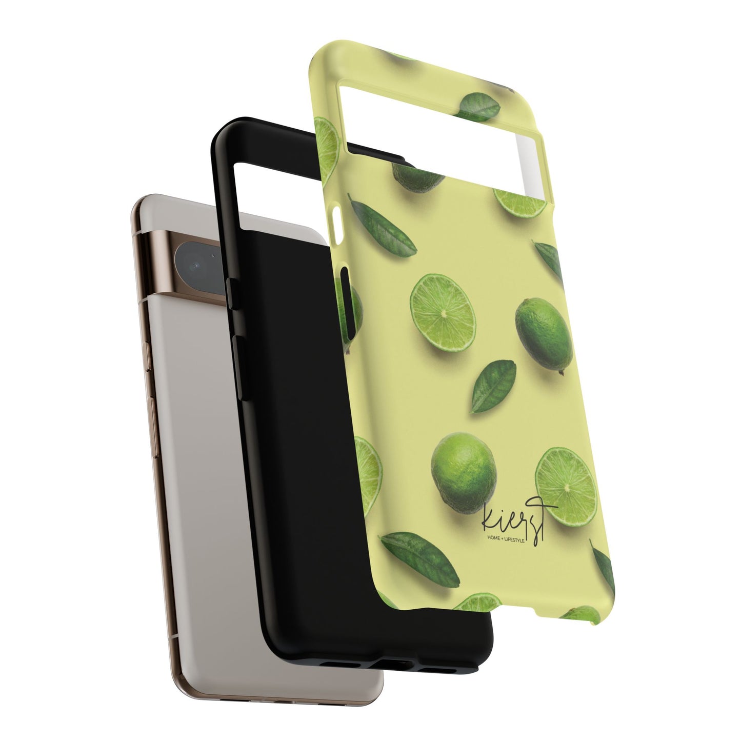 Limes Google Pixel Case | Fresh Citrus Energy, Made Sophisticated
