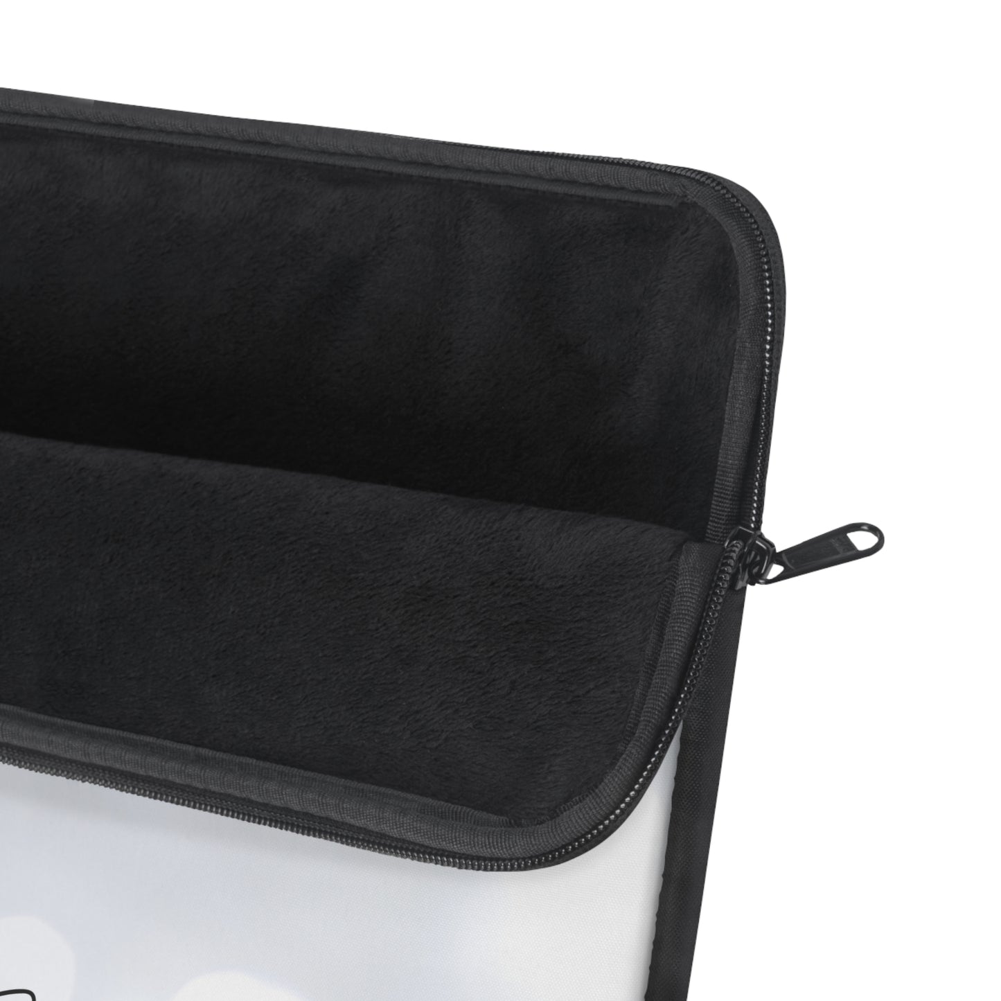 White Sparkle Laptop Sleeve