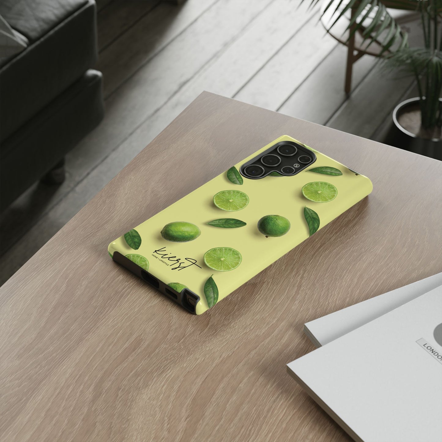Limes Samsung Galaxy Phone Case | A Zesty Pop of Citrus and Style