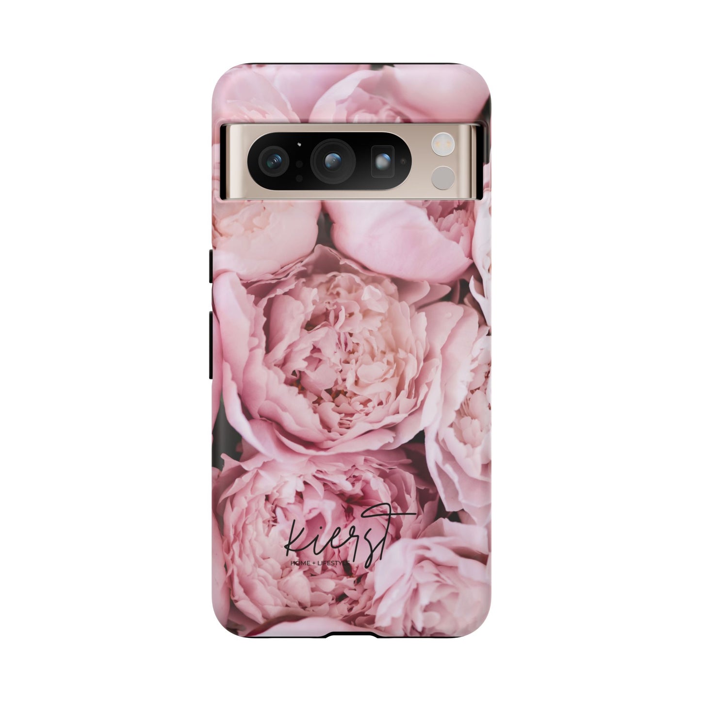 Pink Peonies Google Pixel Phone Case | Romantic Florals, Everyday Function