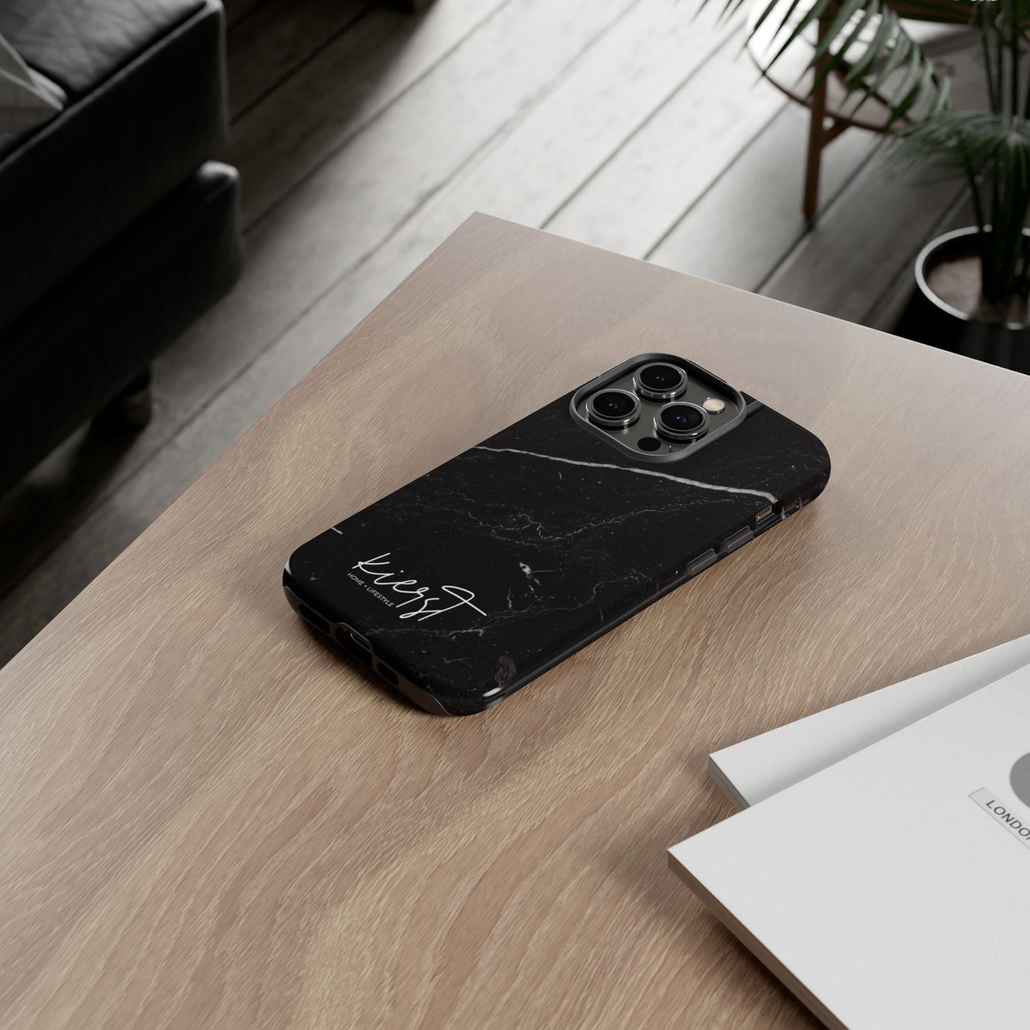 Black Marble iPhone Case | Refined Everyday Classic