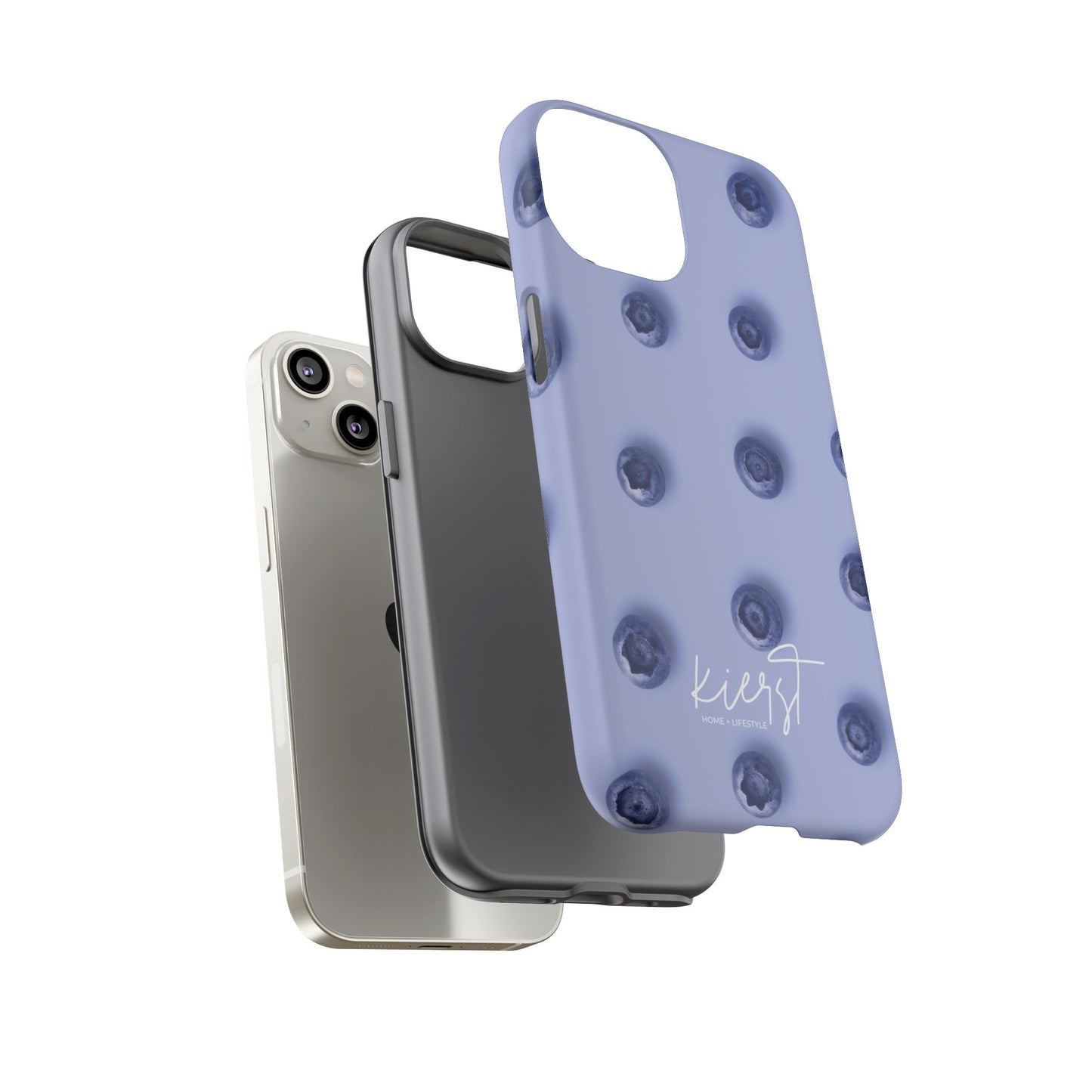 Blueberries iPhone Case | A refined play on fruit-forward charm