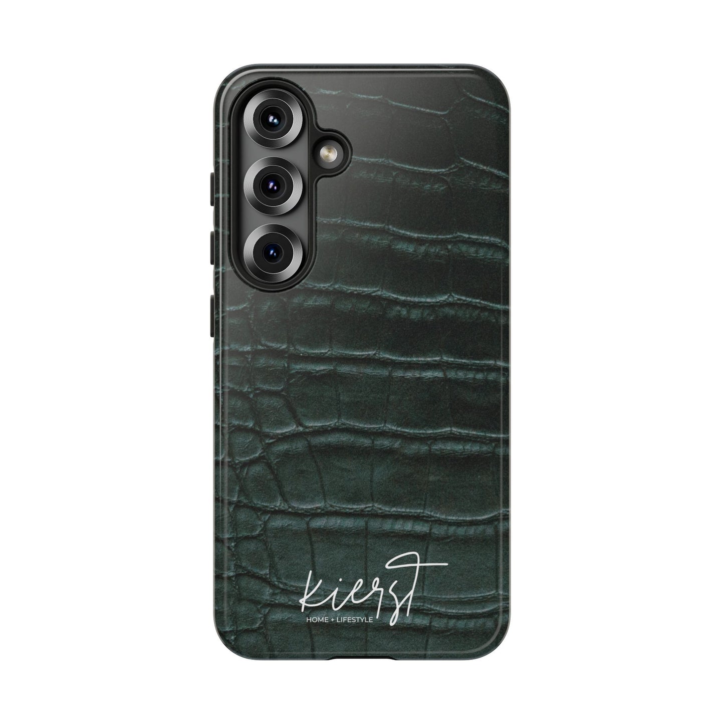 Emerald Crocodile Print Samsung Galaxy Case