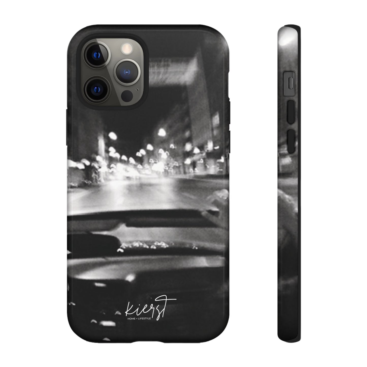 Faded Summer Nights iPhone Case | A Cinematic Blur of City Lights and Nostalgia