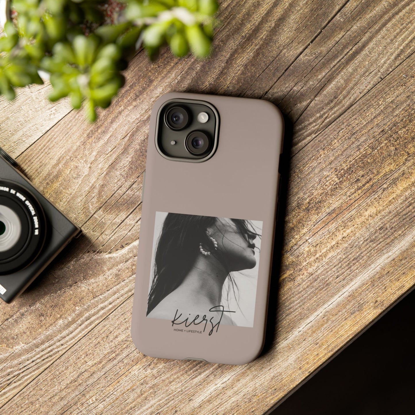 Monochrome Muse iPhone Case | Elevated Edge, Effortless Cool