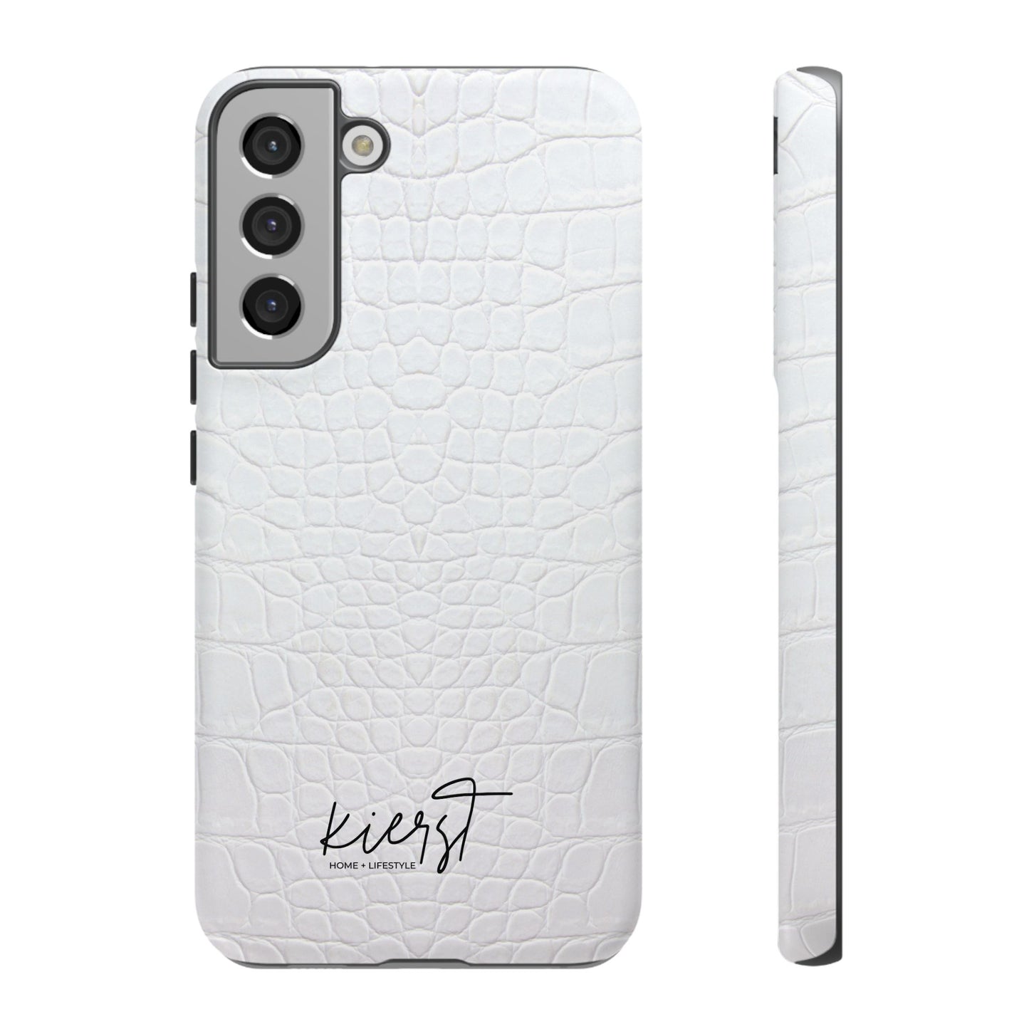 White Alligator Samsung Galaxy Case | Classic Texture Meets Modern Edge