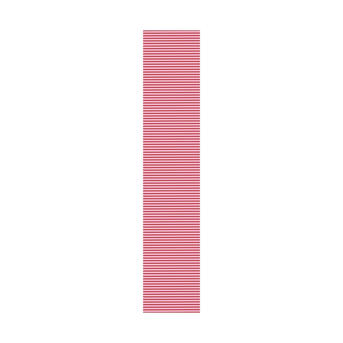 Pink and Red Horizontal Striped Wrapping paper