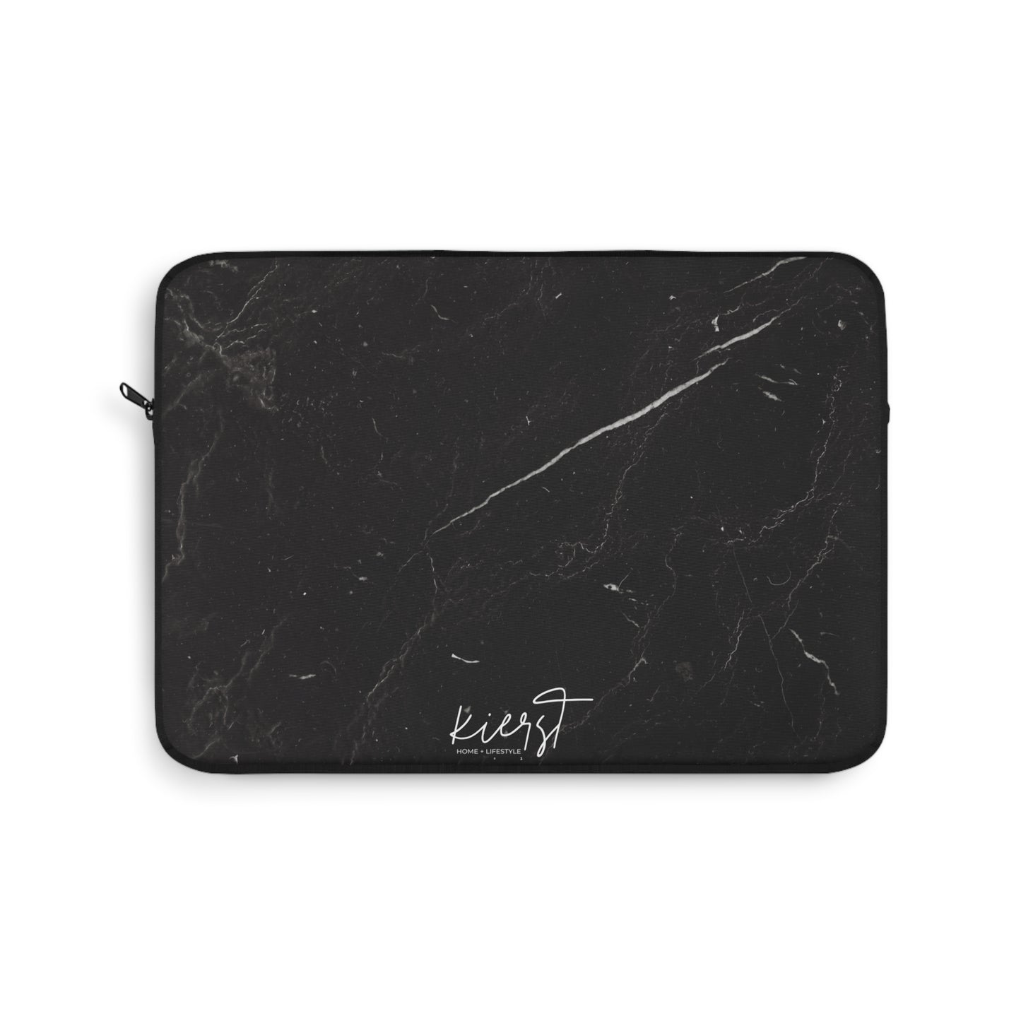 Black Marble Laptop Sleeve | Sleek + Sophisticated Protection