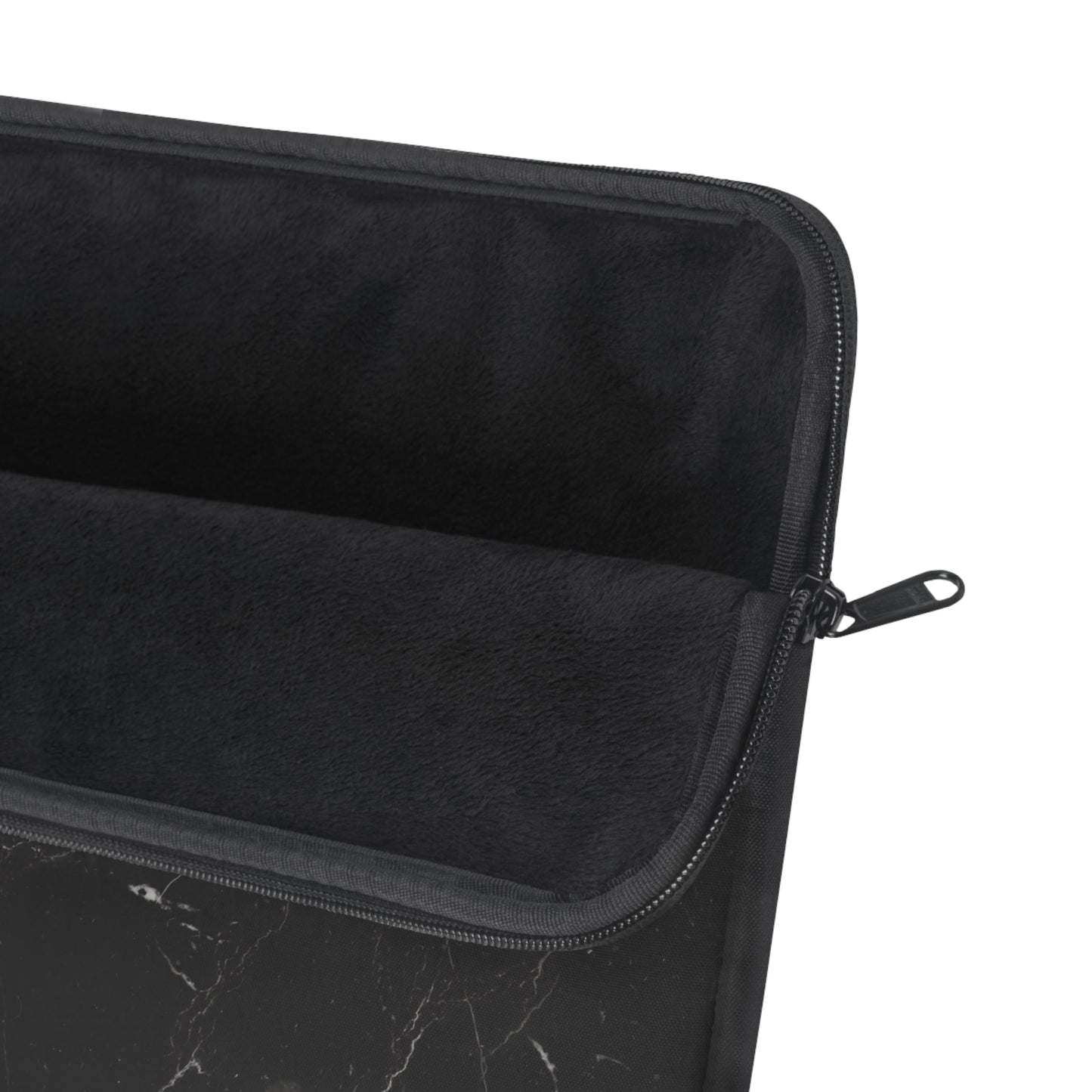 Black Marble Laptop Sleeve | Sleek + Sophisticated Protection