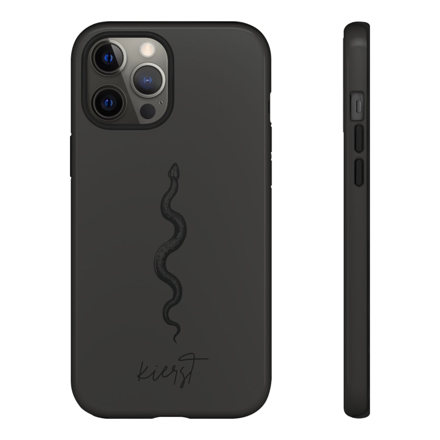 Long Black Snake iPhone Case | Subtle Edge, Quiet Power