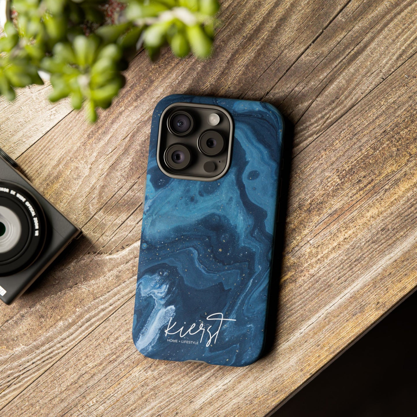 Blue Marble iPhone Case | Bold, Rich, & Unapologetically Refined