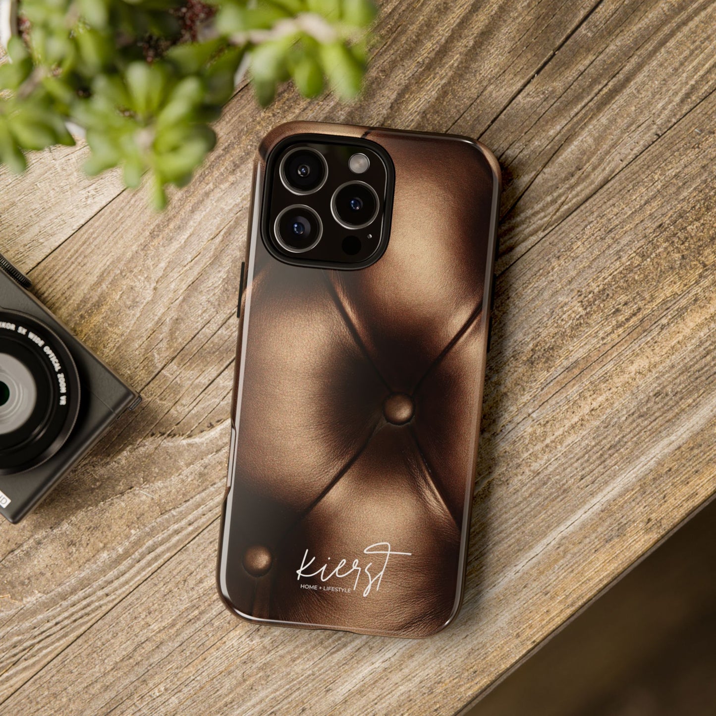 Bronze Tufted iPhone Case | Designed to Stand Out
