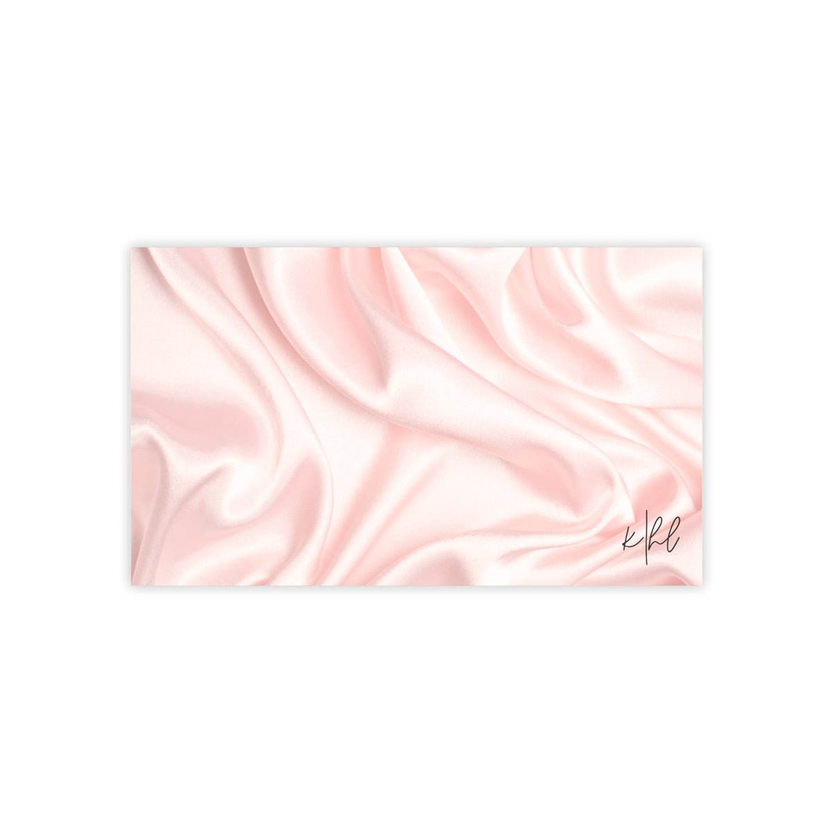 Pink Silk Striped Post-it® Note Pad