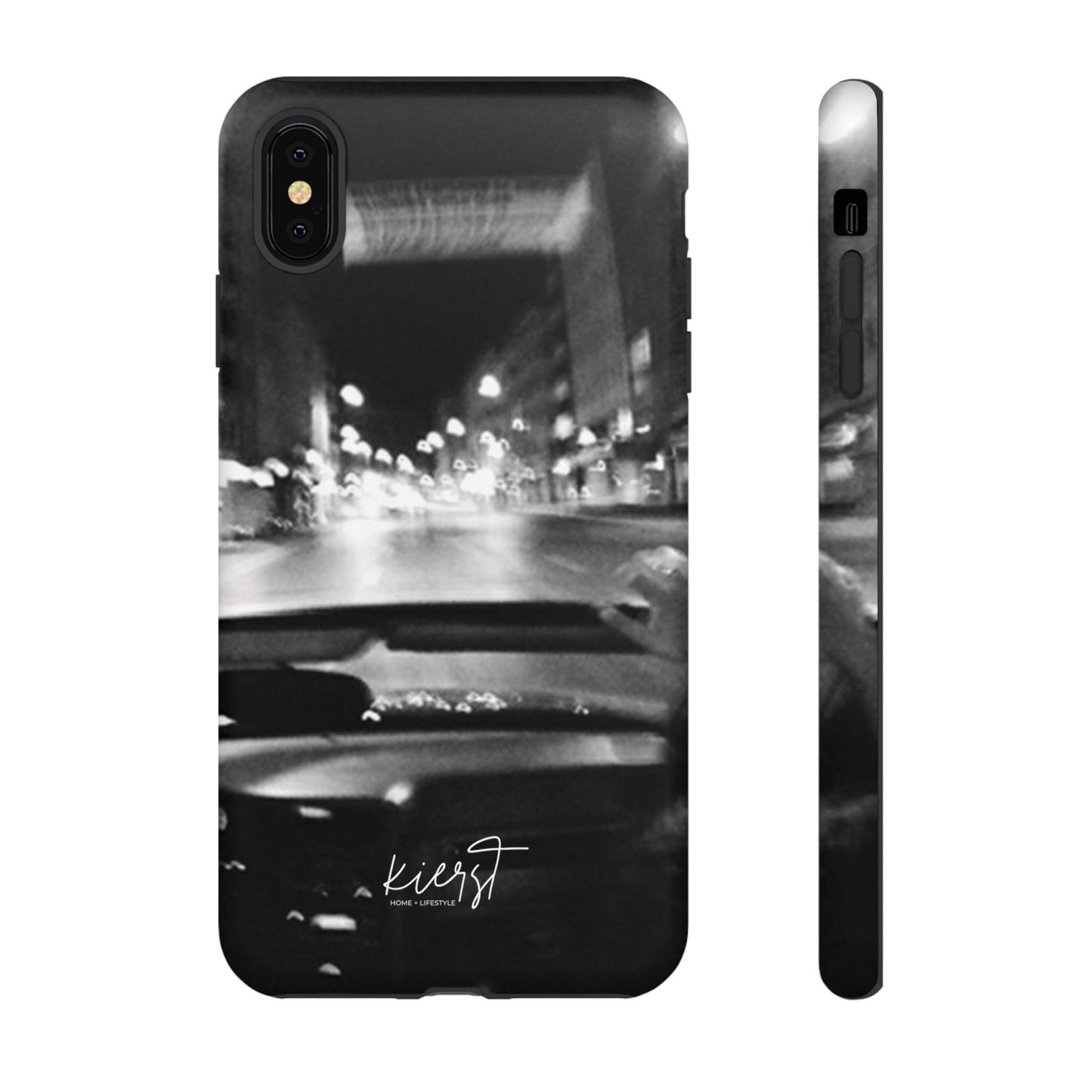 Faded Summer Nights iPhone Case | A Cinematic Blur of City Lights and Nostalgia