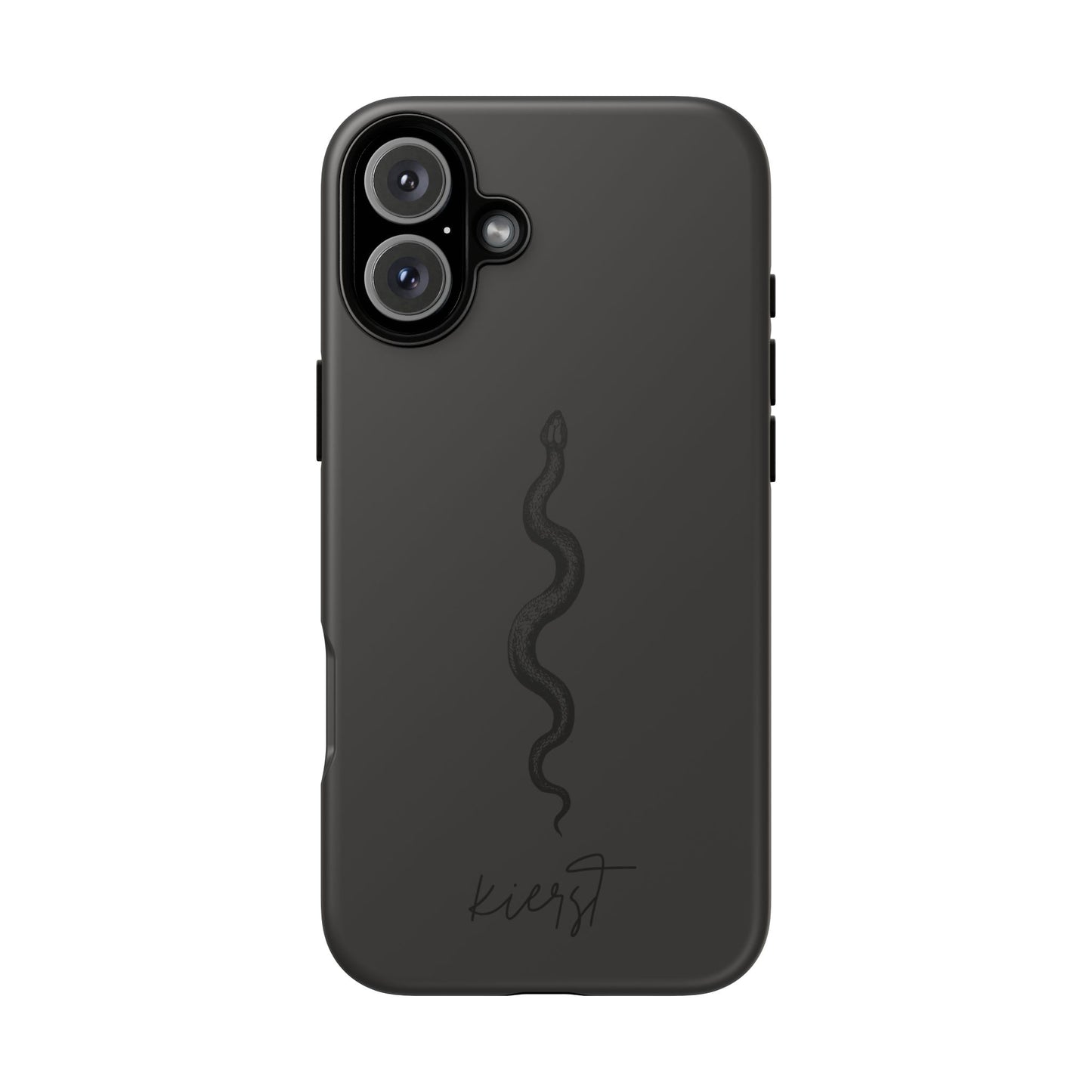 Long Black Snake iPhone Case | Subtle Edge, Quiet Power