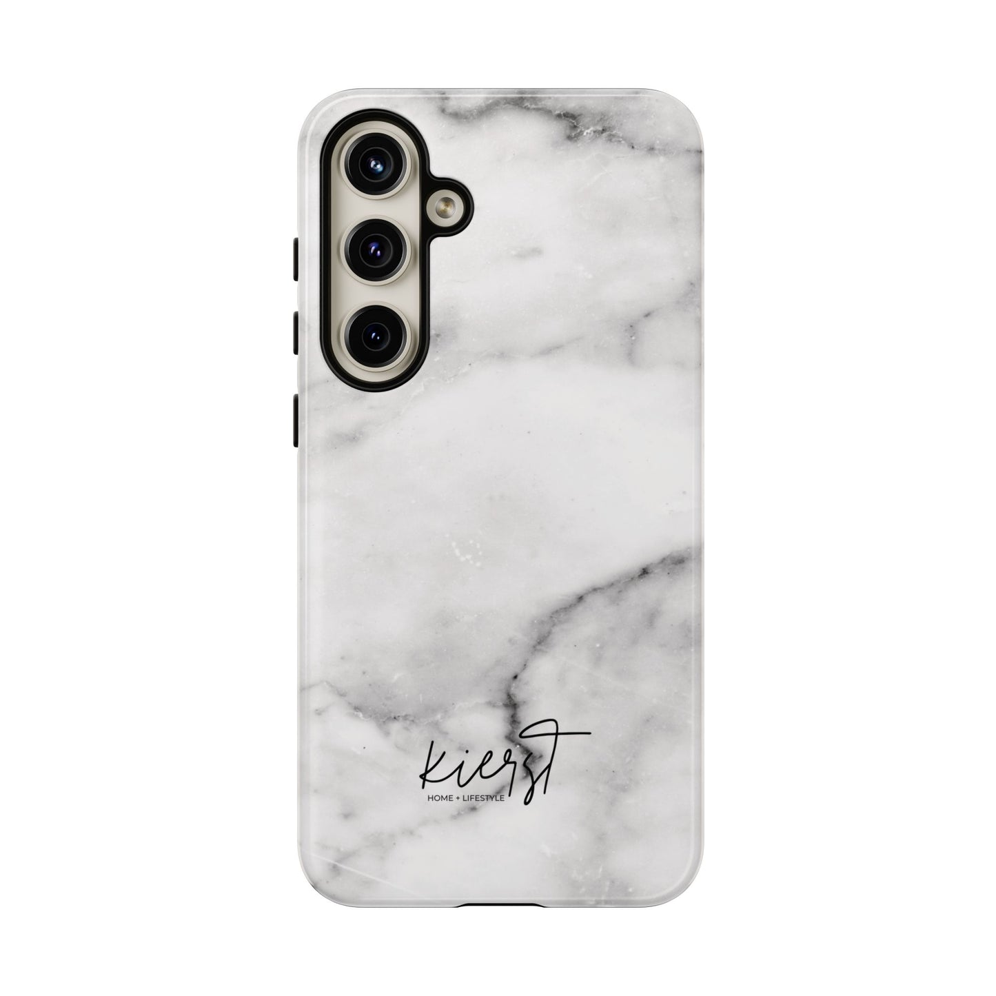 Lived-In White and Grey Marble Samsung Galaxy Case | Soft Strength, Redefined