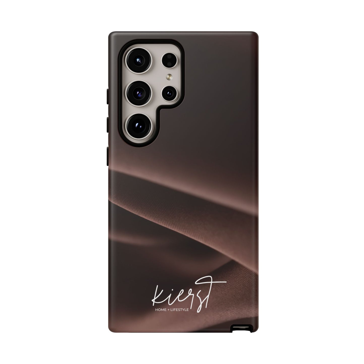 Chocolate Silk Print Samsung Galaxy Case | Bold. Luxe. Unapologetic.