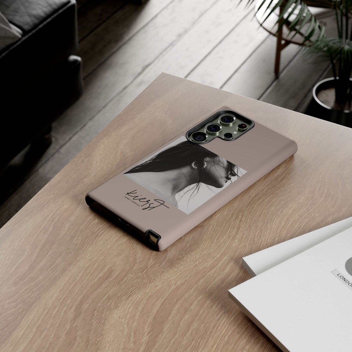 Monochrome Muse Samsung Galaxy Case | A portrait of quiet luxury